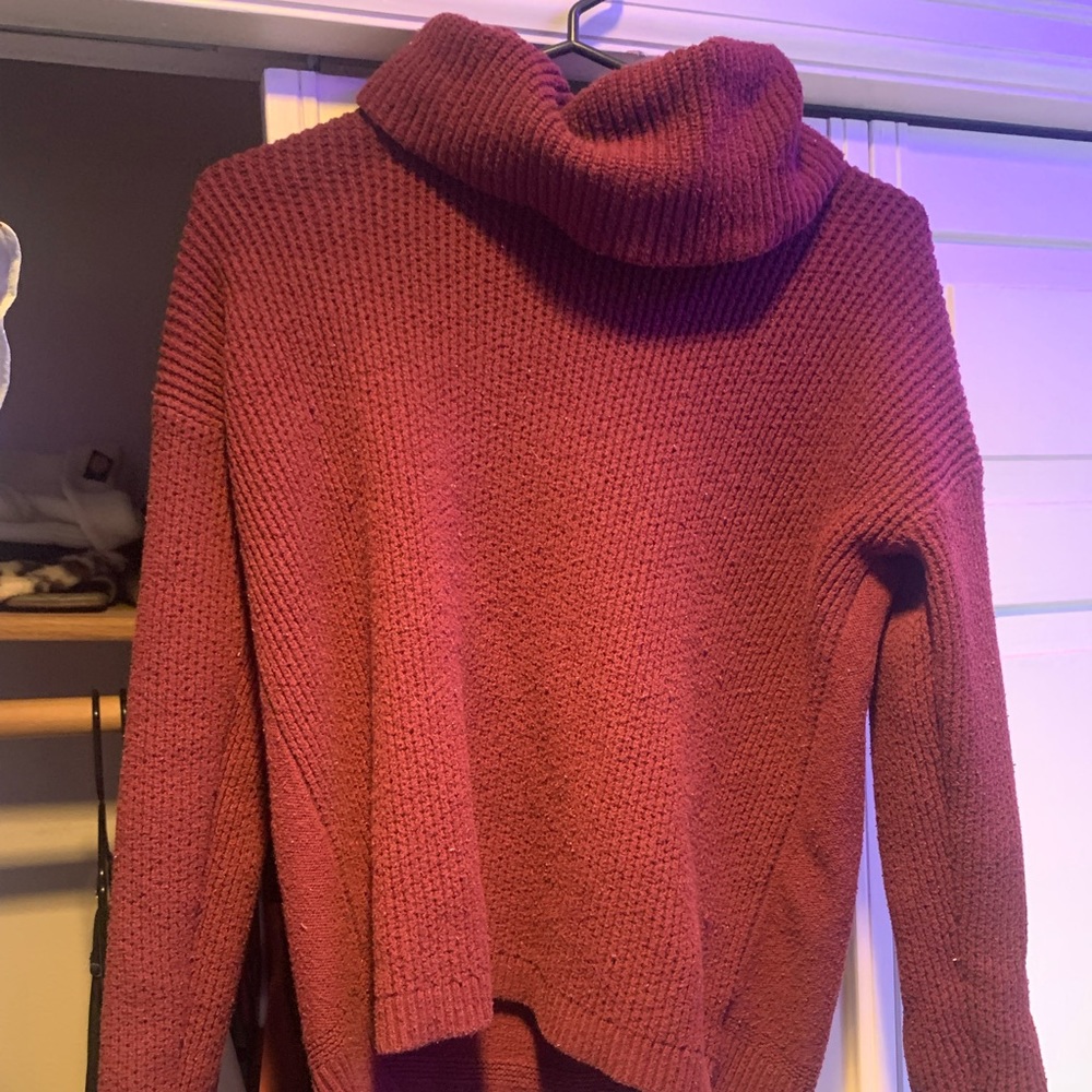 Madewell sweater removeable neck
